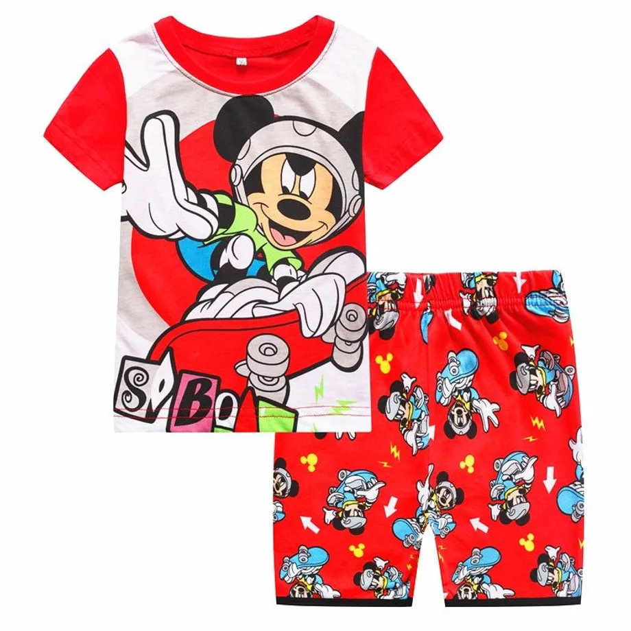 Dětské letní pyžámko Mickey & Minnie