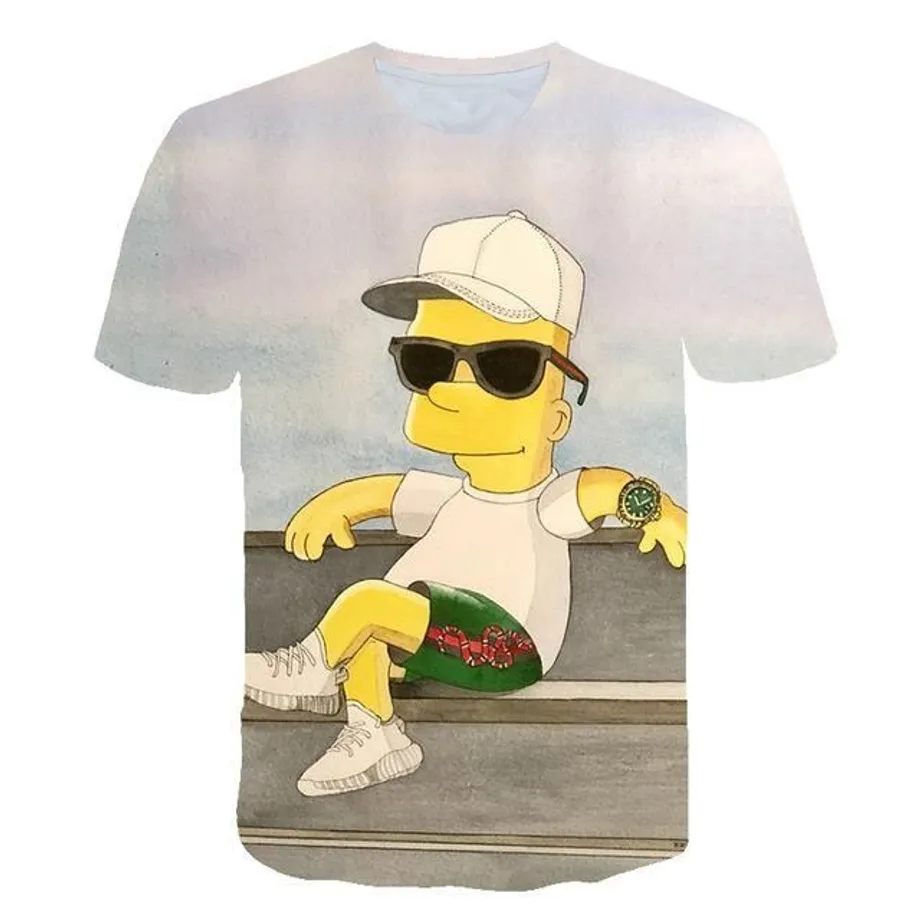 Unisex 3D tričko Simpson 931 xl