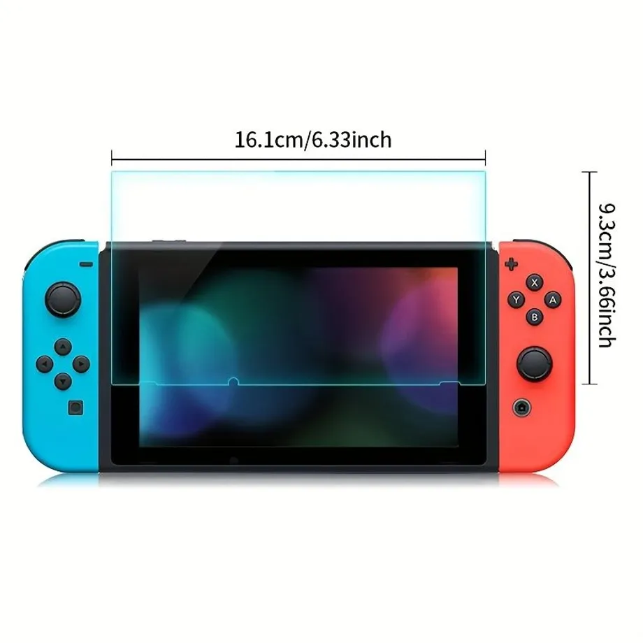 3x tvrzené sklo na obrazovku Nintendo Switch