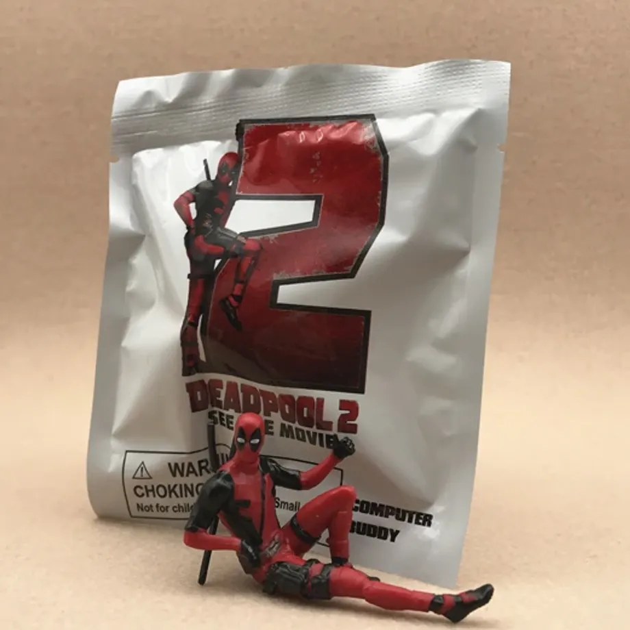 Akční figurky z oblíbených filmů pro děti i dospělé Deadpool 2-2with bag