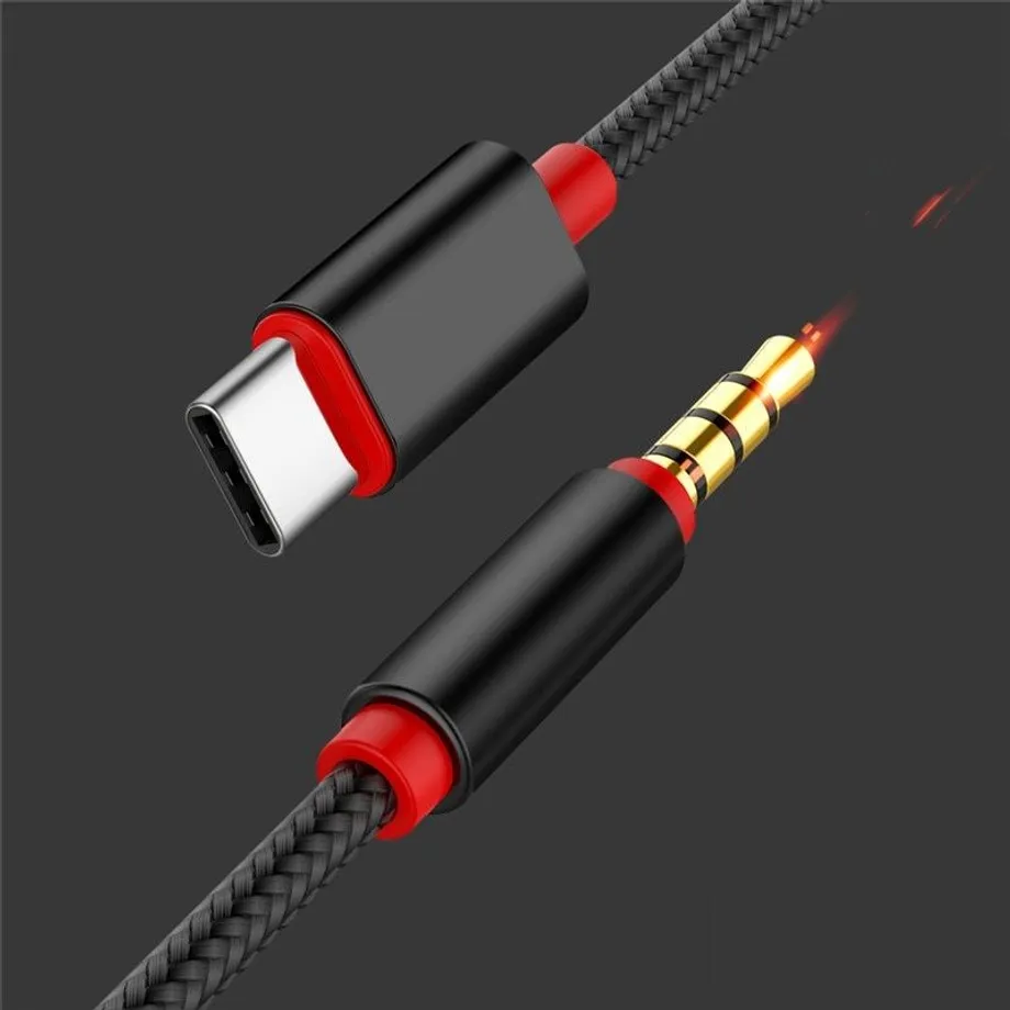 Propojovací audiokabel USB-C / 3,5mm jack K64