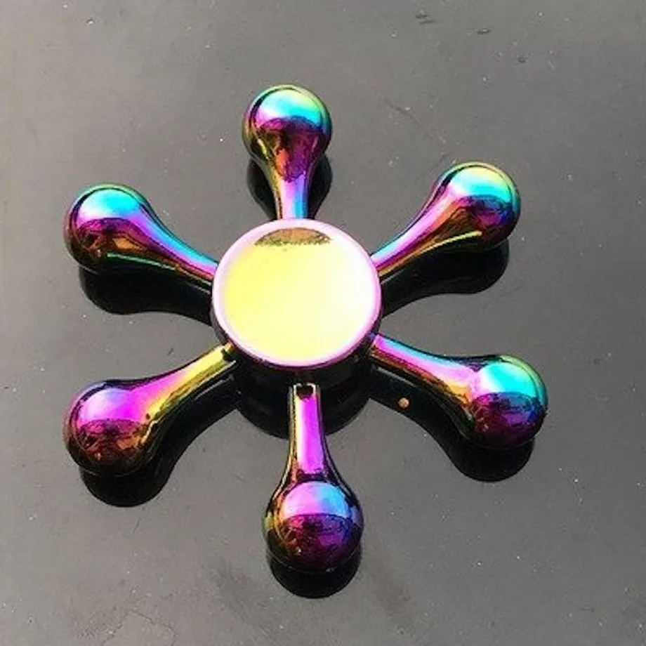 Fidget spinner duhový Kelly 2