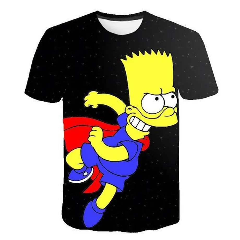 Unisex 3D tričko Simpsons