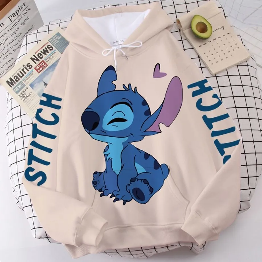 Trendy mikina v různých barvách s potiskem oblíbené Disney postavy Stitche Jullius