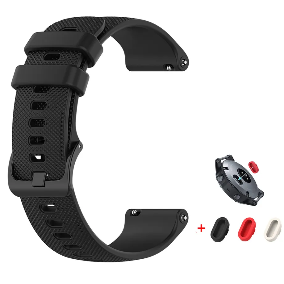 Náhradní řemínek Garmin Vivoactive NGM069 cerna garmin-vivoactive-4s