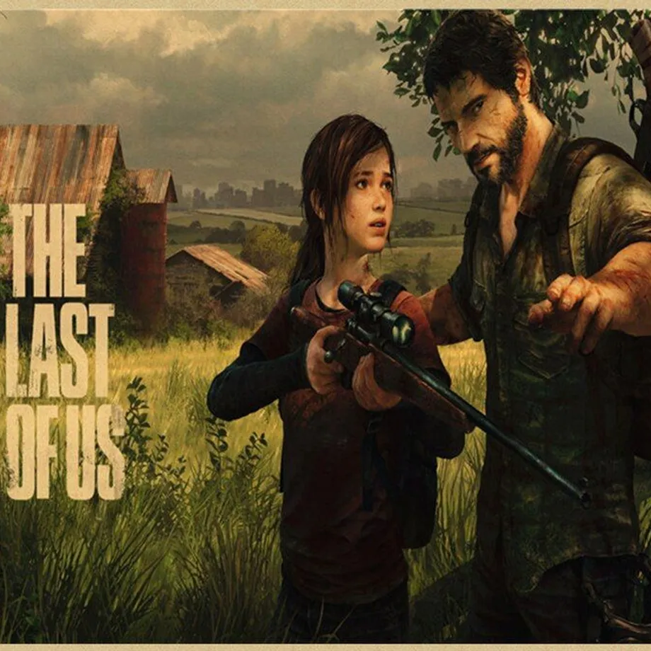 Plakát s motivem hry The Last of Us