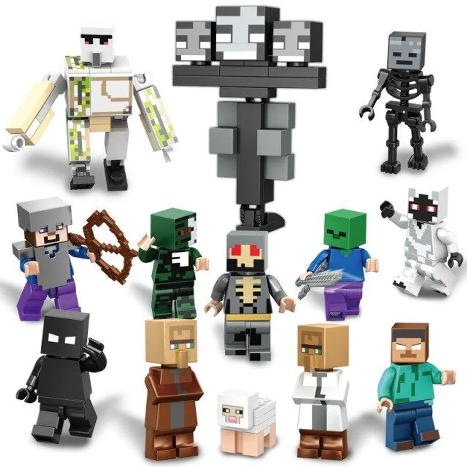 Figurky Minecraft k Lego - 13 ks