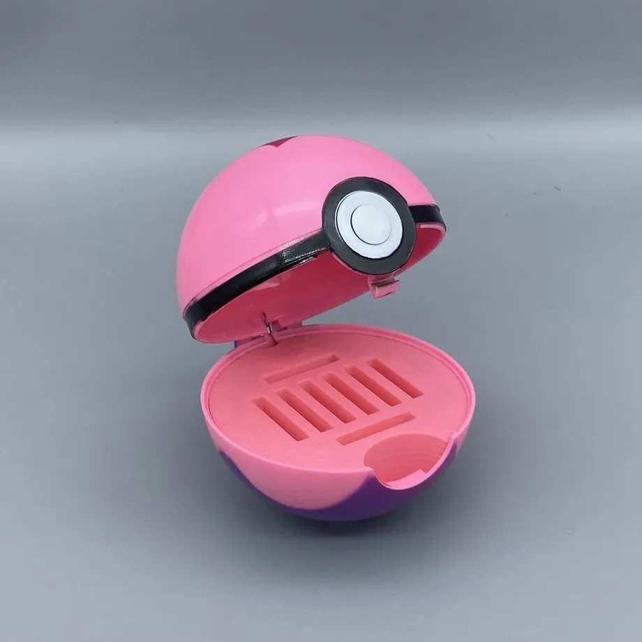 Přenosné Pokeball pouzdro na herní kartičky Nintendo Switch