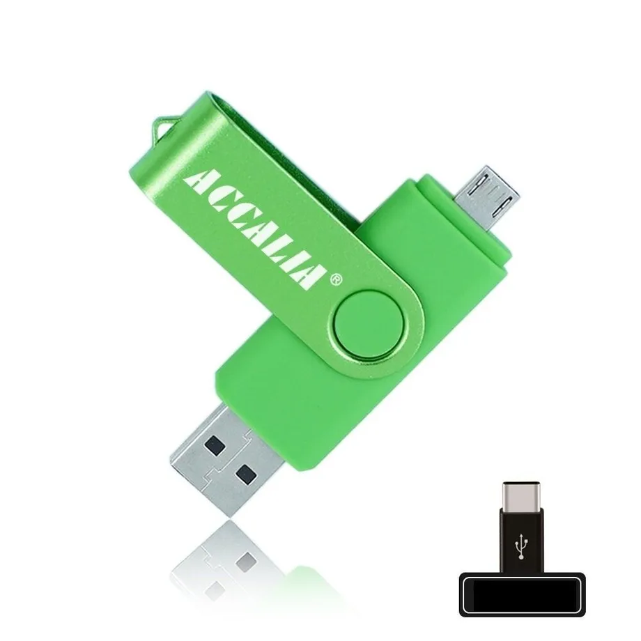 OTG USB flash disk Cassidy zelena 1