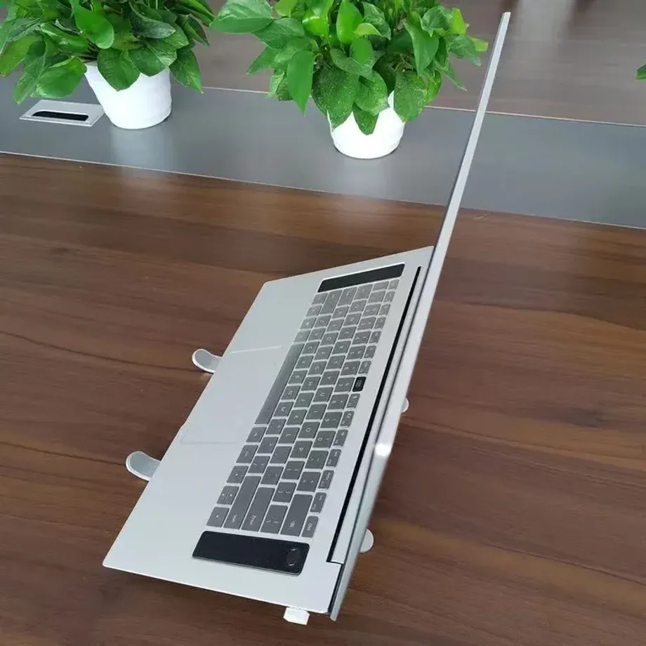 Skládací hliníkový stojánek na notebook pro MacBook Pro, Air a jiné notebooky