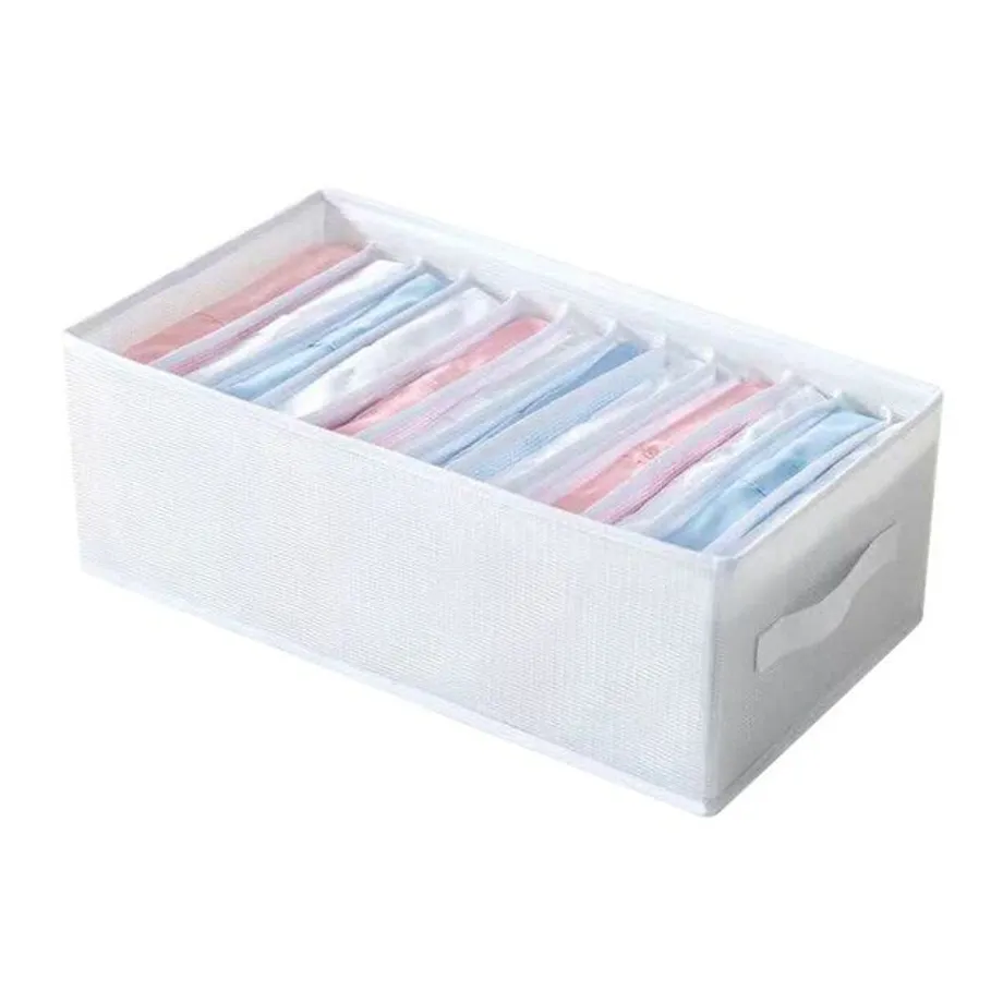 Bavlněné plátno Skládací oděvy Storage Divider Box