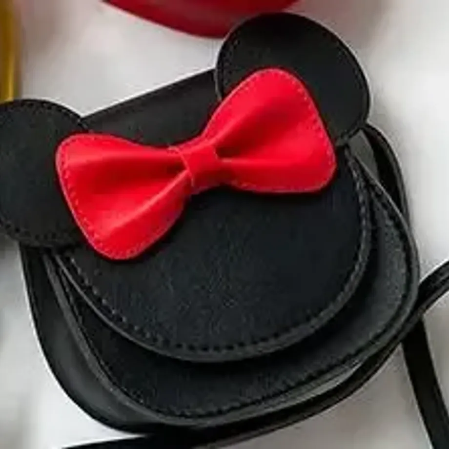 Dětská crossbody kabelka s roztomilým potiskem Mickeyho a jeho kamarádů