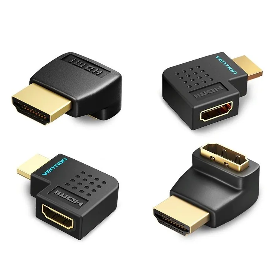 Rohový adaptér HDMI 2.0 M/F