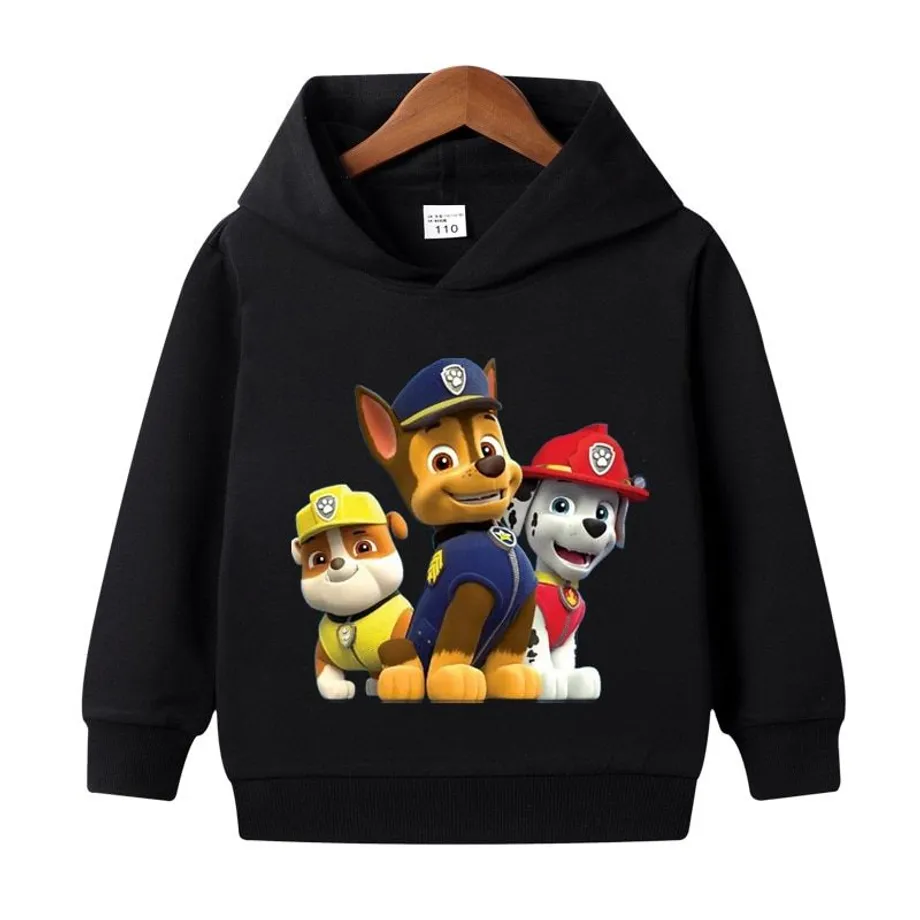 Dětská mikina s trendy potiskem oblíbené pohádky Paw Patrol