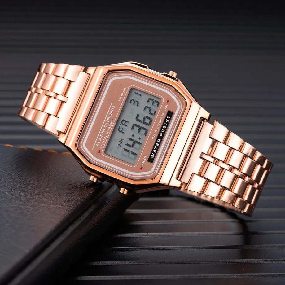 Pánské retro casio hodinky