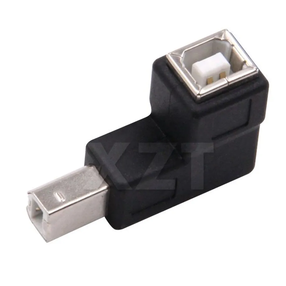 USB 2.0 Úhlový adaptér 90 ° - Muž a žena