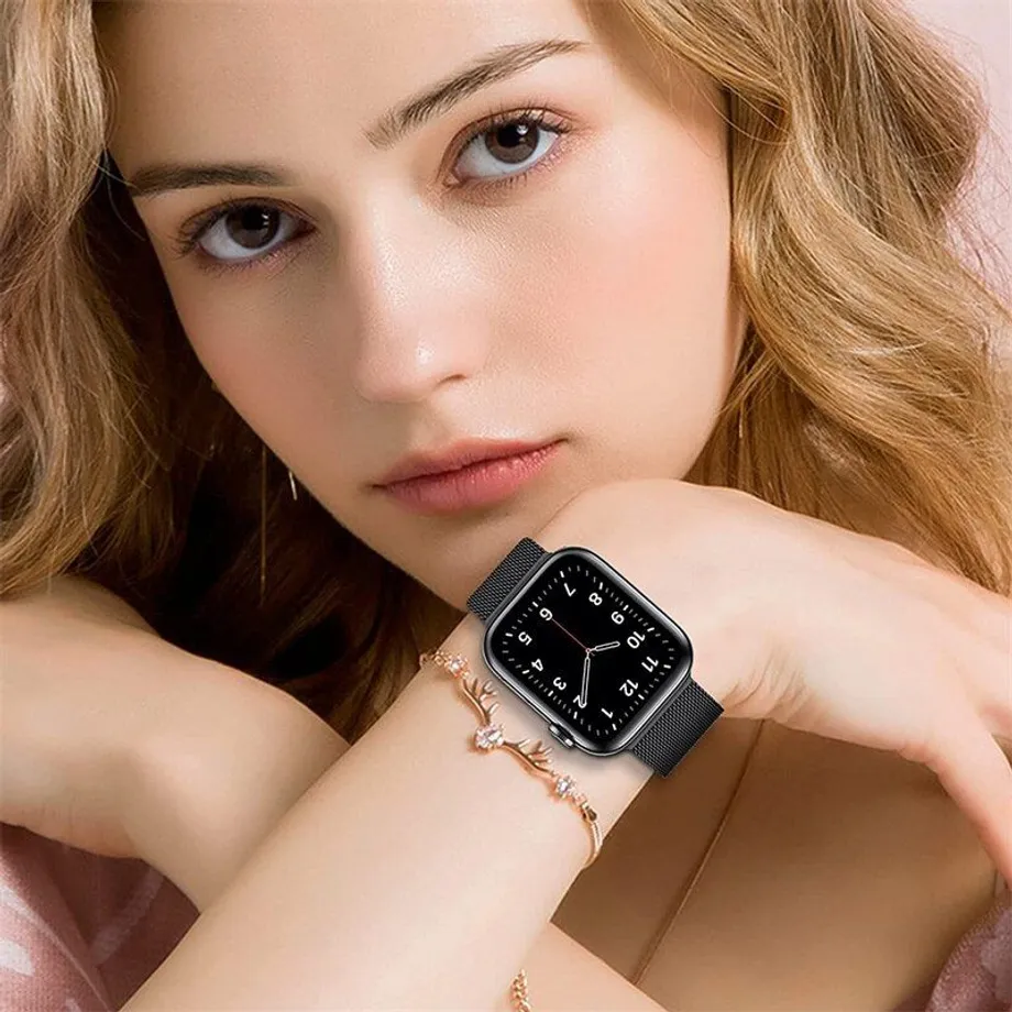 Elegantní náramek milánský tah pro Apple watch