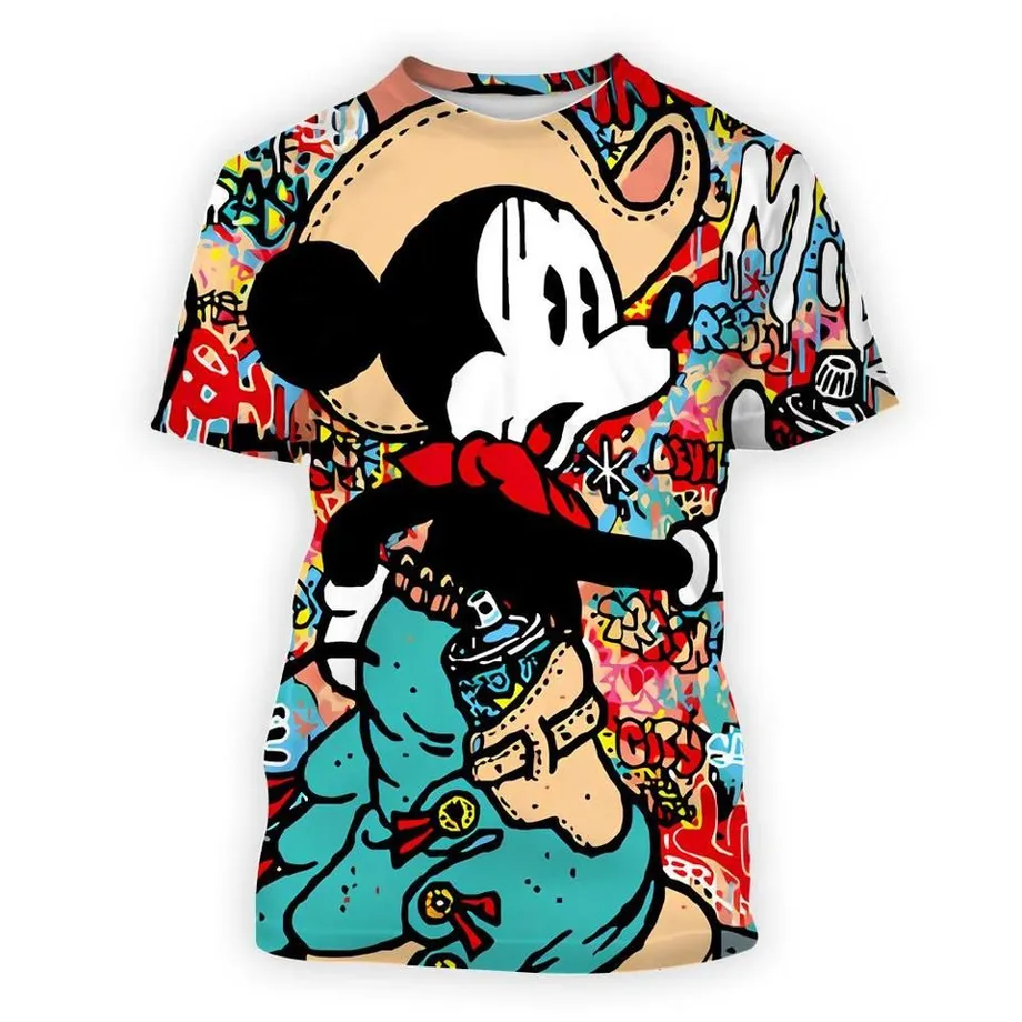 Unisex tričko s originálním motivem Mickey Mouse Davies