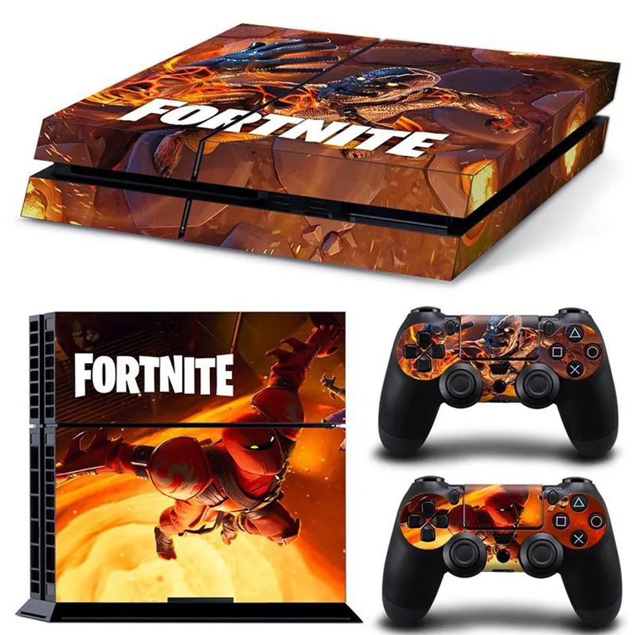 Ochranný samolepicí kryt na herní ovladače Fortnite TN-PS4-8763