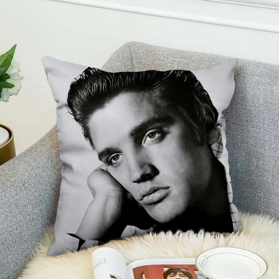 Stylový povlak na polštář Elvis Presley