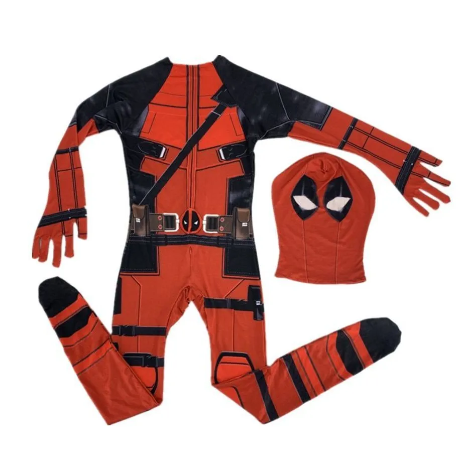 Dětský trendy autentický kostým na Halloween - Spiderman/Deadpool/Venom