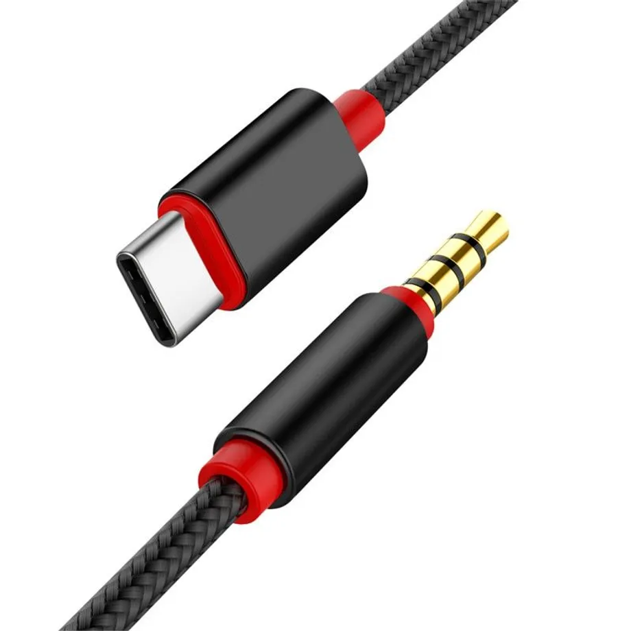 Propojovací audiokabel USB-C / 3,5mm jack K64