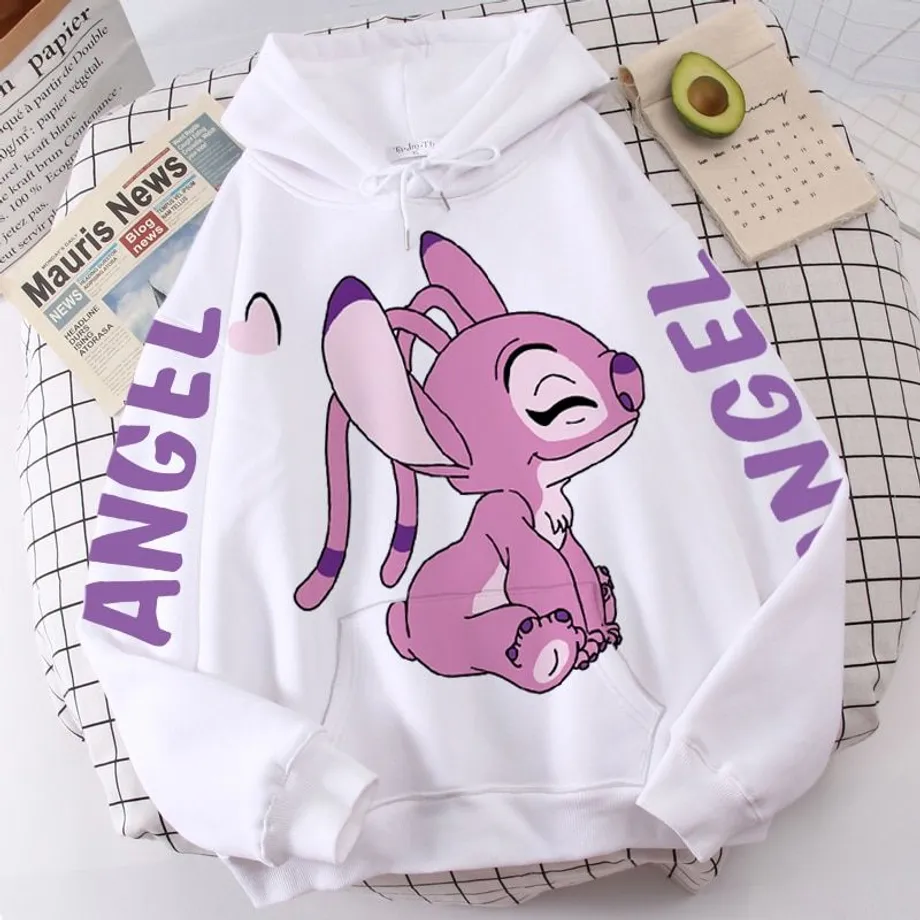 Trendy mikina v různých barvách s potiskem oblíbené Disney postavy Stitche Jullius