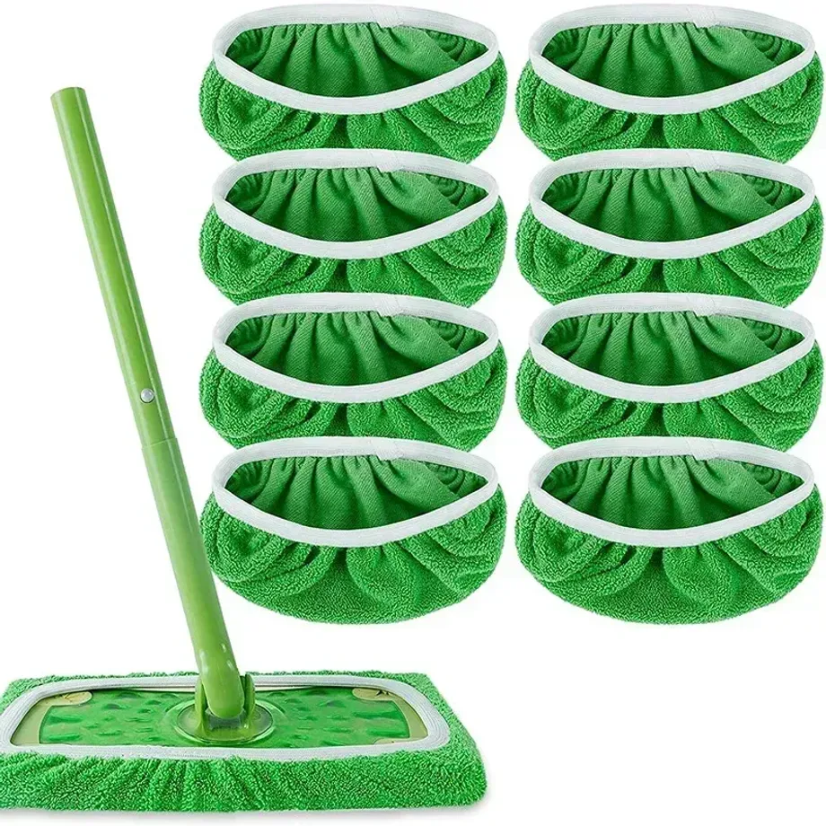 Mikrovláknová náhradní podložka na mop, vhodná pro Swiffer Sweeper.