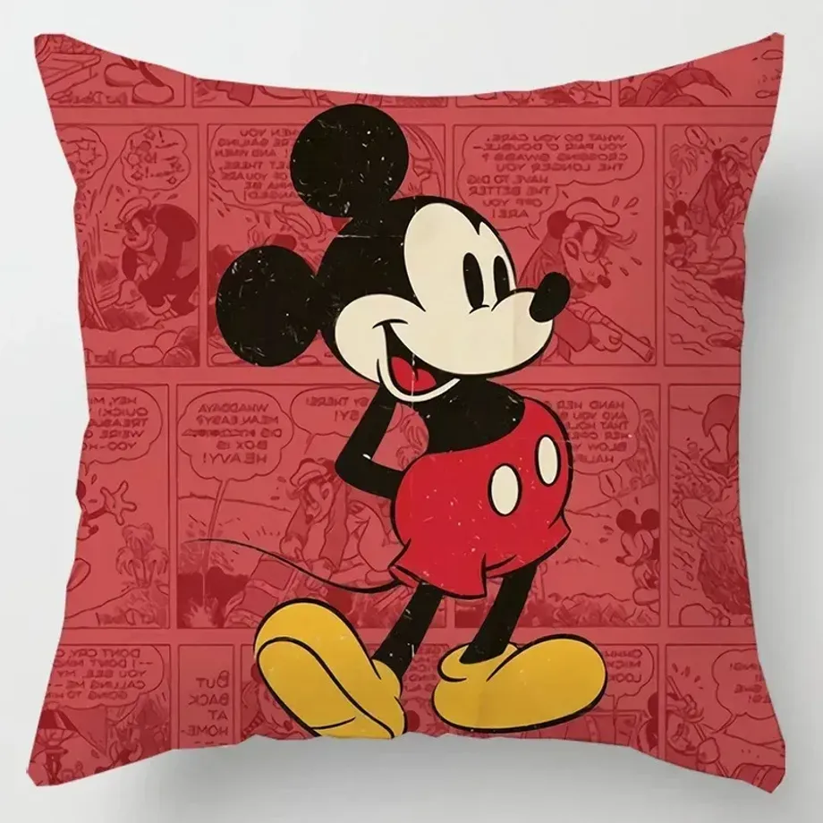 Roztomilý povlak na polštářek s motivy oblíbených postav Mickey Mouse