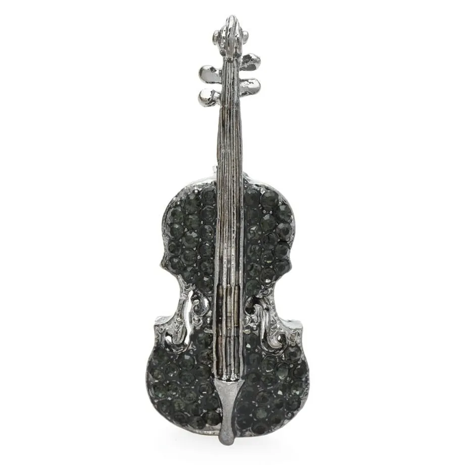 Pánská zdobená brož Violin