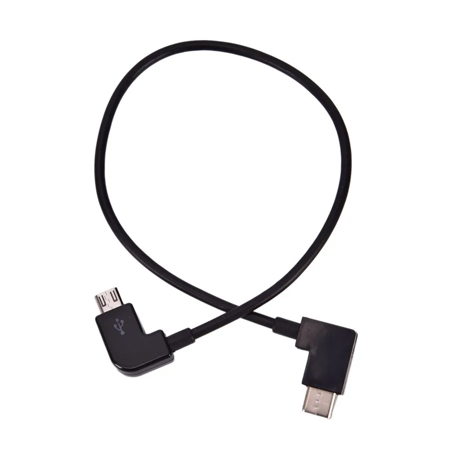 Micro USB/USB-C rohový kabel