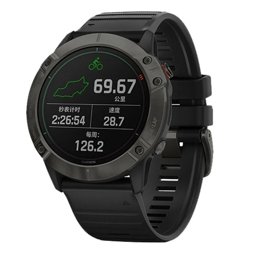 Náhradní silikonový pásek řemínek na Garmin QuickFit řady Fénix, Tactic Bravo, Forerunner, Descent, Quantix i D2 Bravo