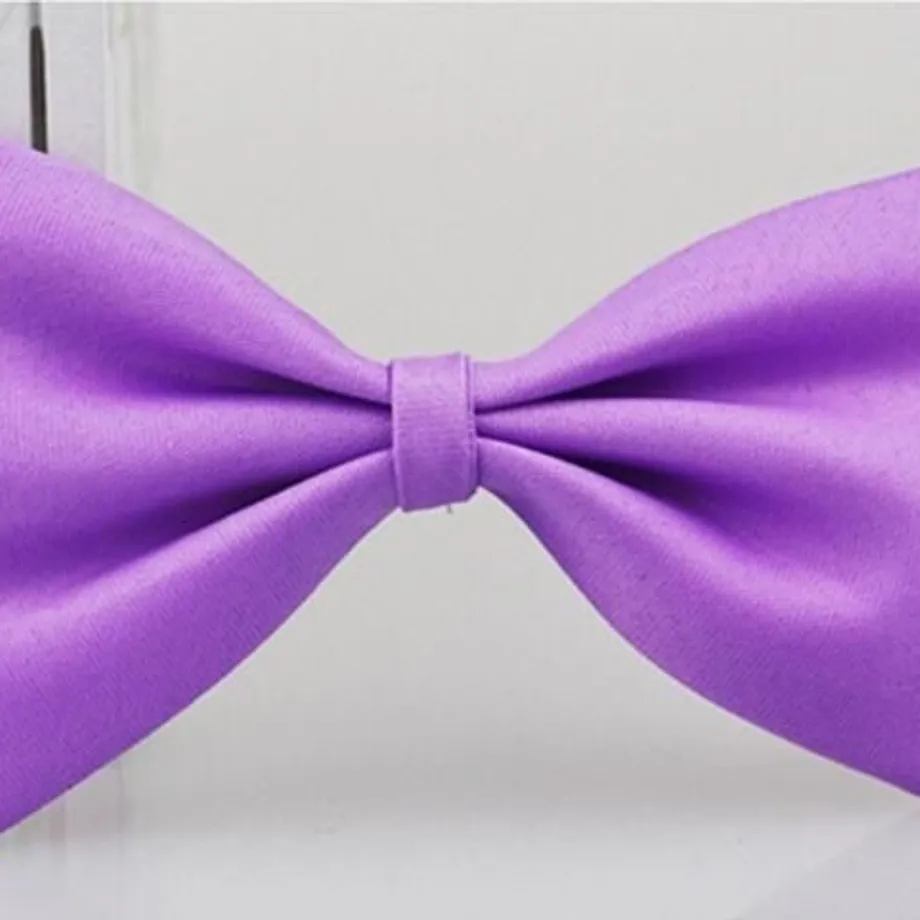 Elegantní nastavitelný motýlek pro psy light-purple