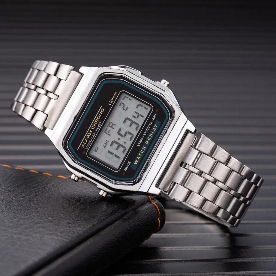 Pánské retro casio hodinky