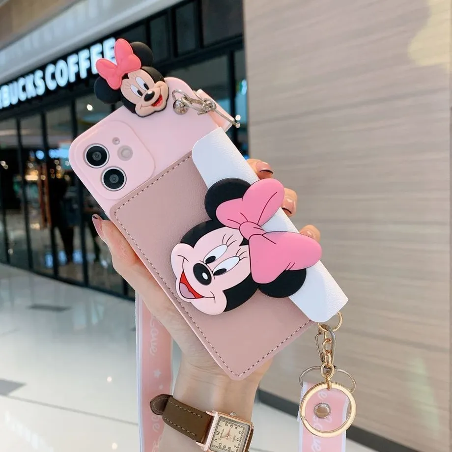 Roztomilý crossbody kryt na iPhone