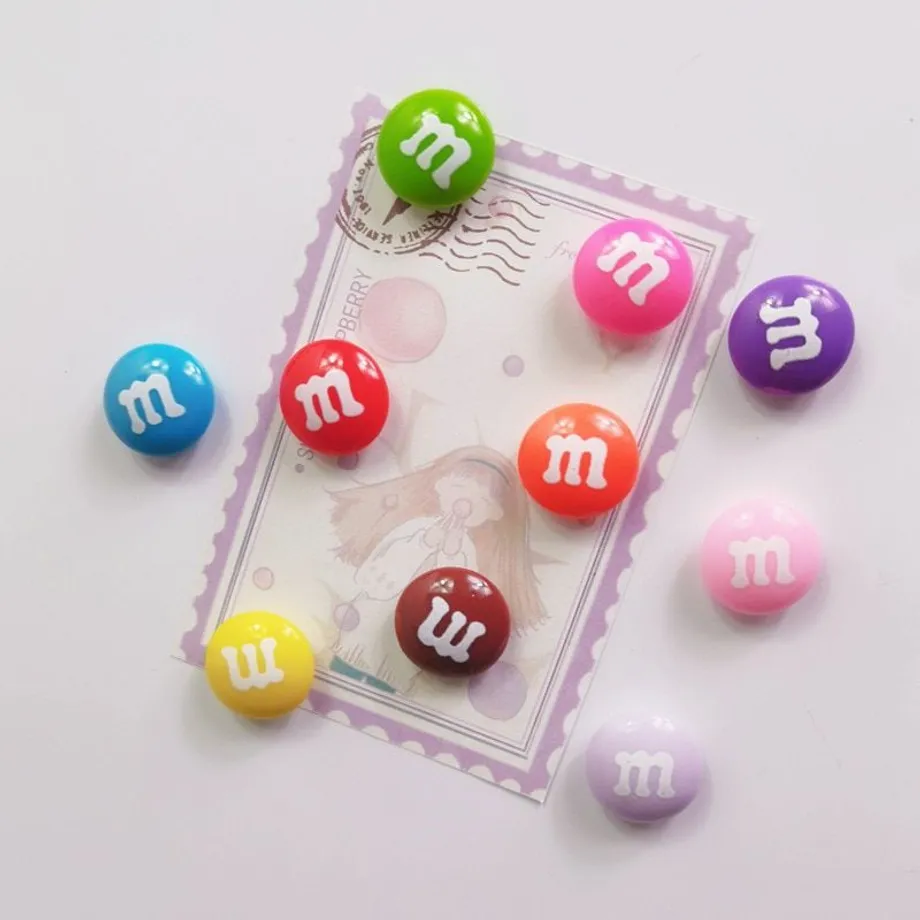 Stylové magnetky na ledničku - M&Ms