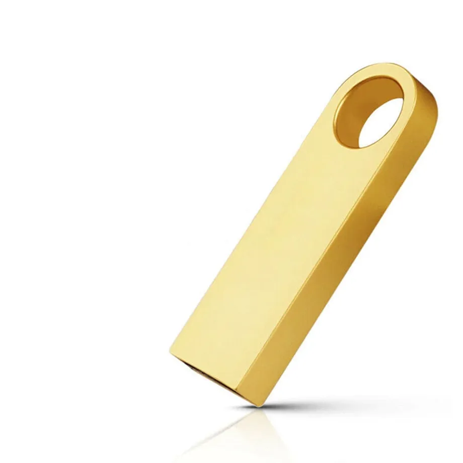 Kovový 32GB USB flash disk Gold 2TB