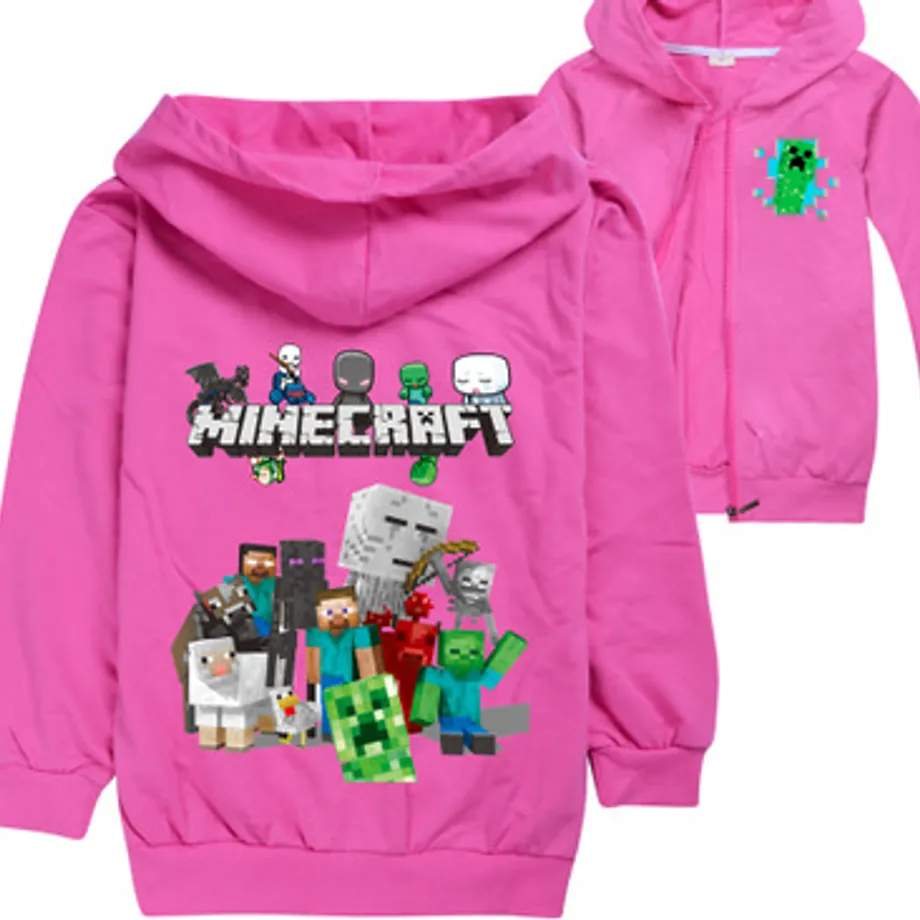 Mikina Minecraft pro chlapce a dívky