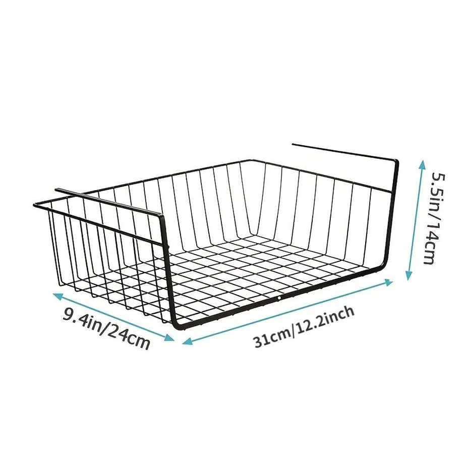 Závĕsný koš pod polici Simple Houseware - Ideální pro domácnost, kancelář a šatník