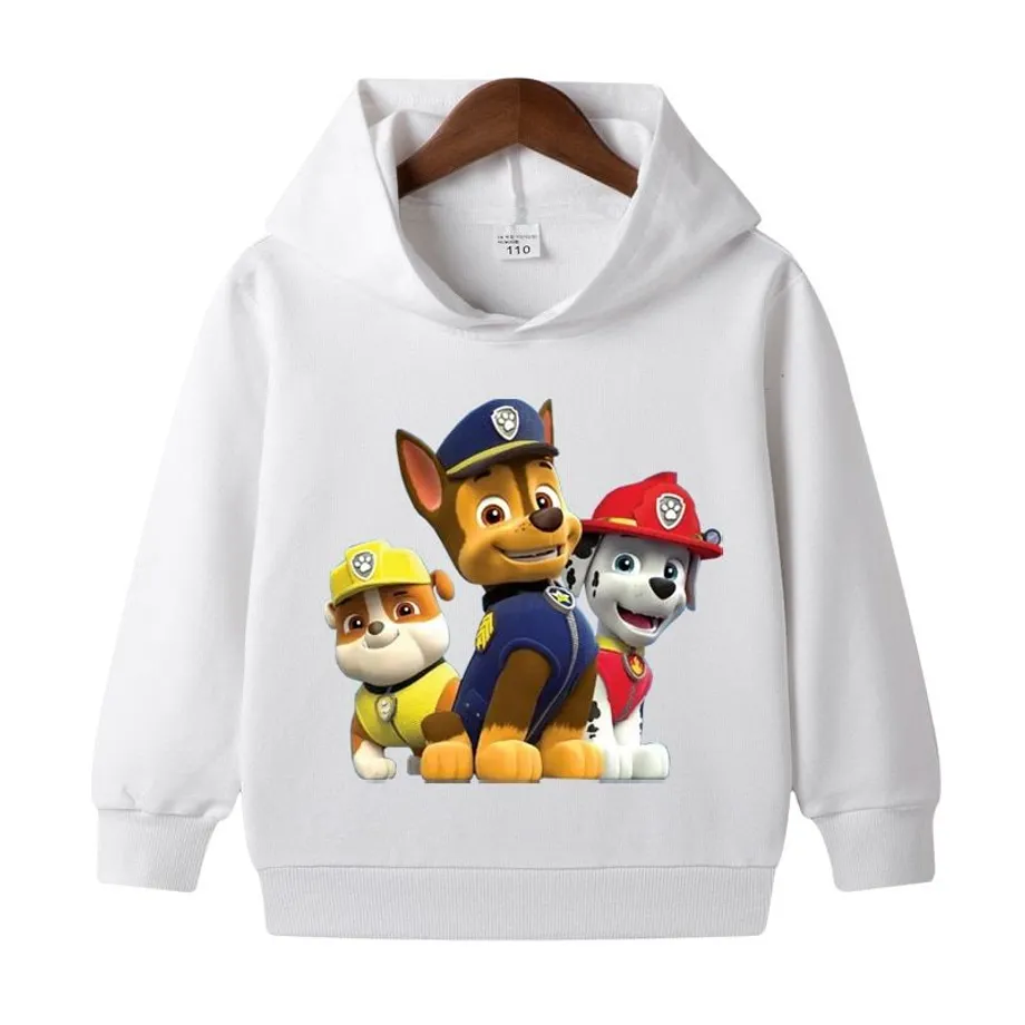 Dětská mikina s trendy potiskem oblíbené pohádky Paw Patrol