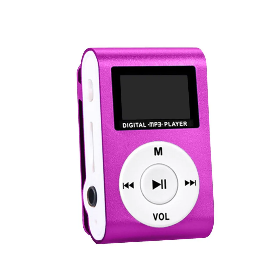 MP3 přehrávač s LCD displejem - 5 barev