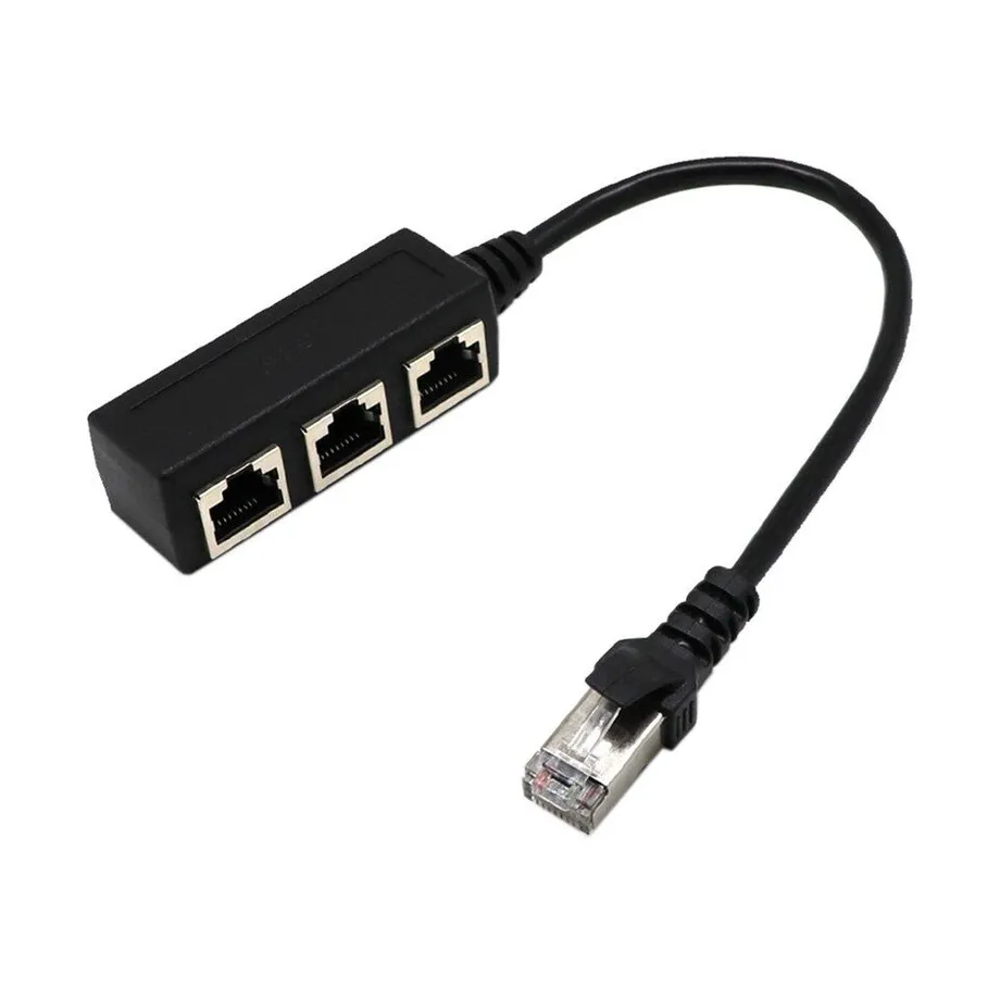 Rozdělovací 3portový kabel - Ethernetový