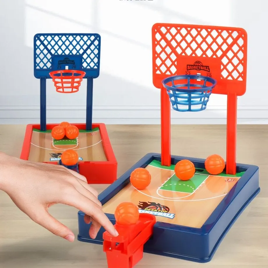 Mini zábavný stolní set na hraní stolního basketballu - více barevných variant Gordon