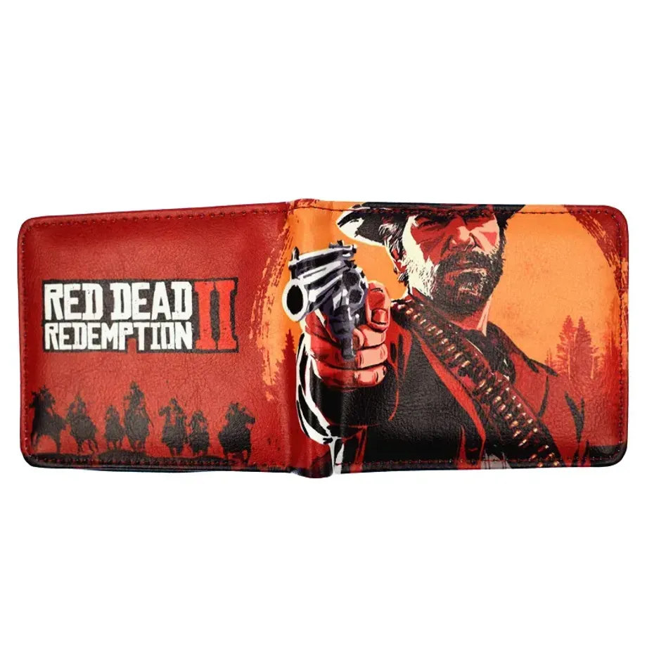 Pánská luxusní peněženka s motivy akčí videohry Red Dead Redemption 2