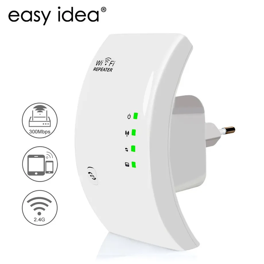 Bezdrátový WiFi Extender opakovač a WiFi zesilovač