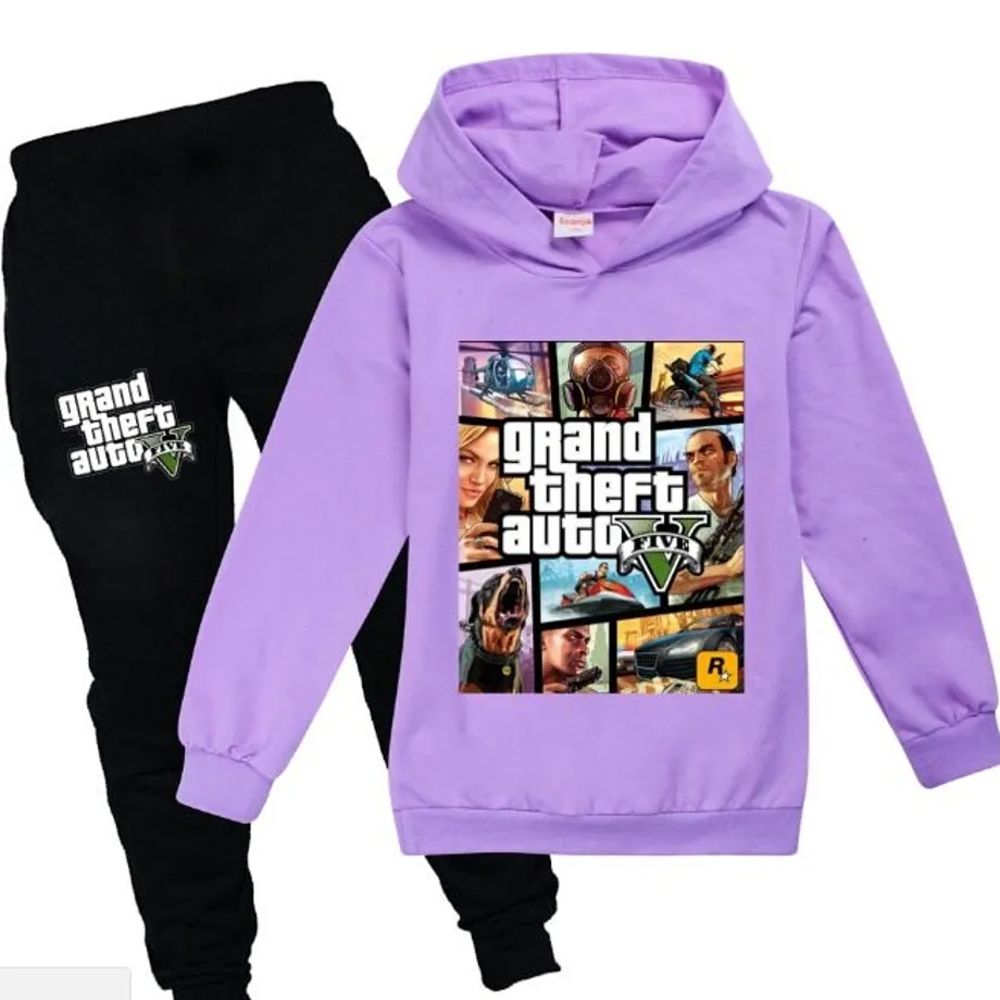 Dětská tepláková souprava s cool potiskem GTA 5