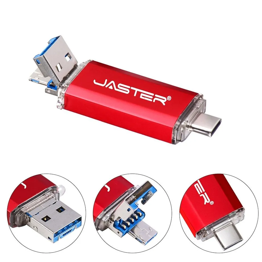 Flash disk USB OTG 3v1