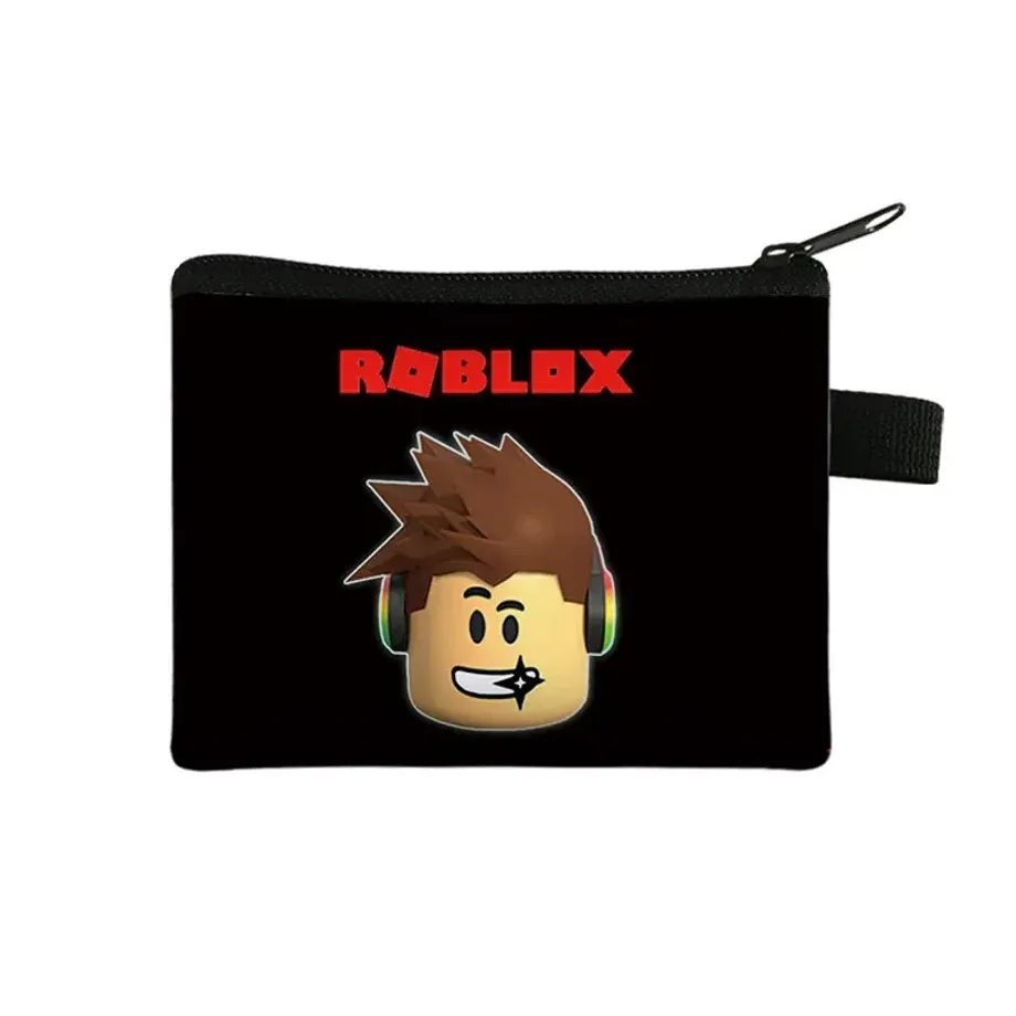 Unisex dětská peněženka na zip a s motivy oblíbených postav ze hry Roblox