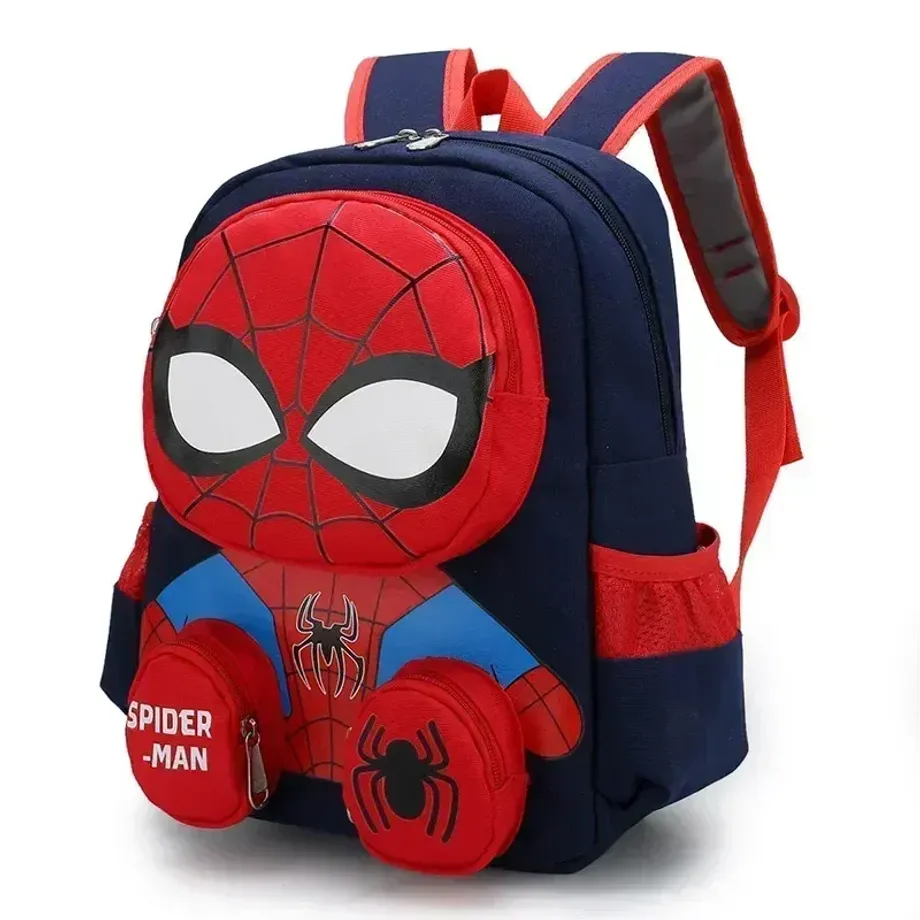 Dětský 3D batoh s motivem Hello Kitty nebo Spiderman