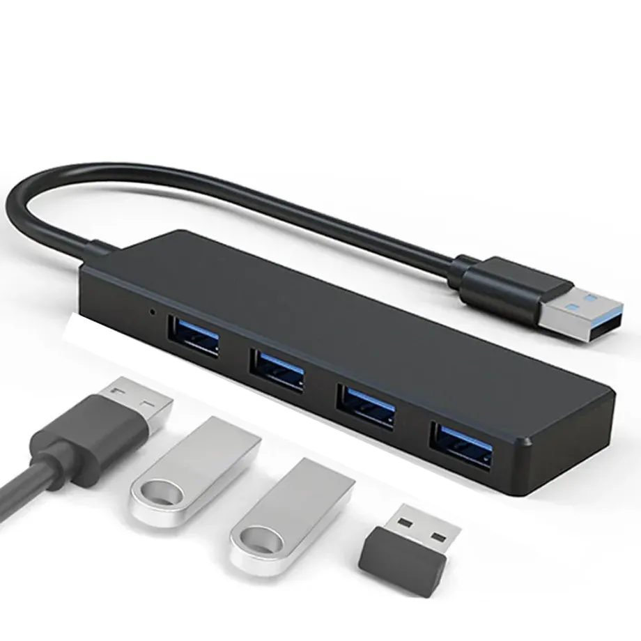 USB 3.0 HUB 4 Porty Multi Splitter Adapter OTG Expander Pro Počítače